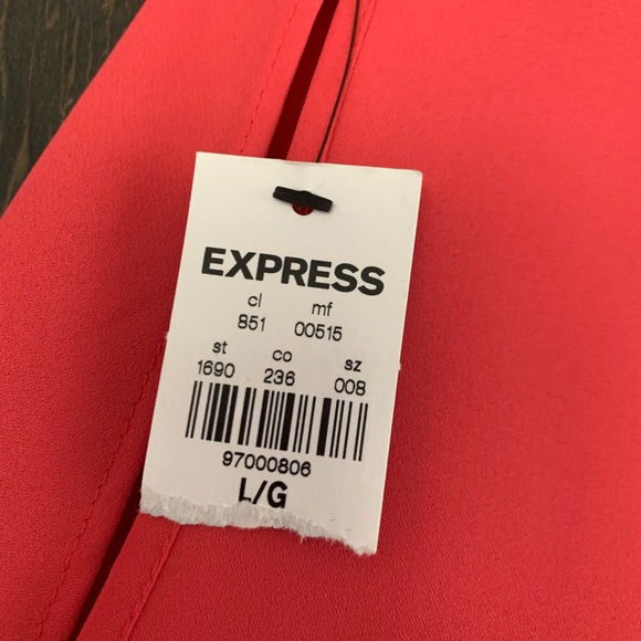 NWT Express drape back tank - Picture 3 of 3